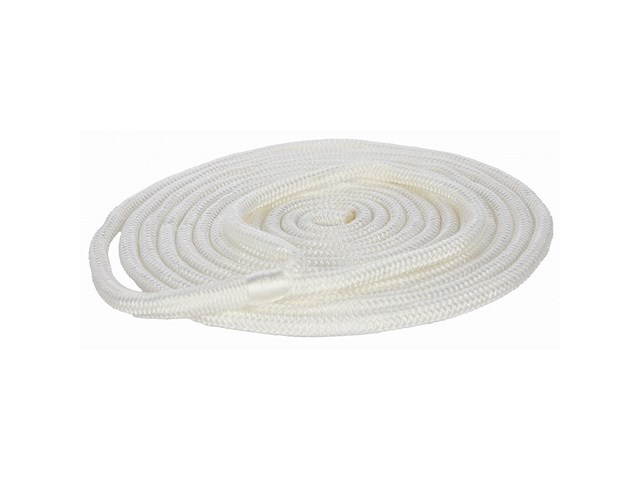 DOPPIA TRECCIA IMPIOMBATA Ø10MM X 6MT BIANCA