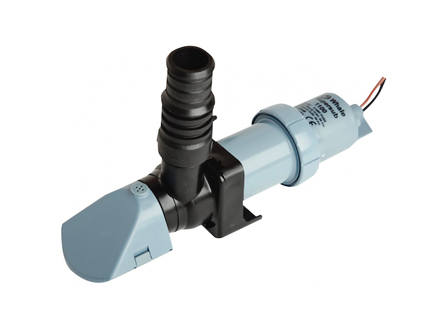 POMPA SUPERSUB MANUALE 12V - PORTATA LT/MIN 32 - USCITA Ø 3/4