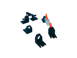 COPPIA SUPPORTO FISSA VALVOLE