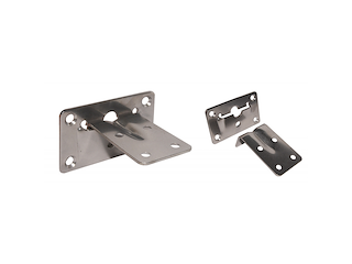 COPPIA SUPPORTI INOX PER MENSOLE