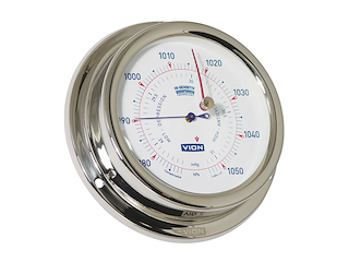 BAROMETRO IN ACCIAIO INOX