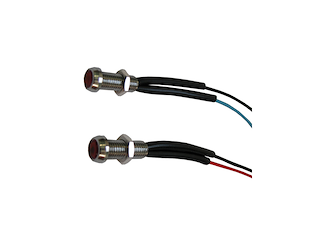 SPIA LUMINOSA ROSSA 12 V.