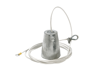 ANODO SOSPESO IN ZINCO