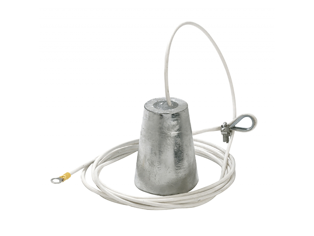 ANODO SOSPESO IN ZINCO