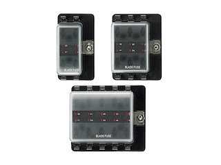 SCATOLA PORTAFUSIBILE A 6 LINEE