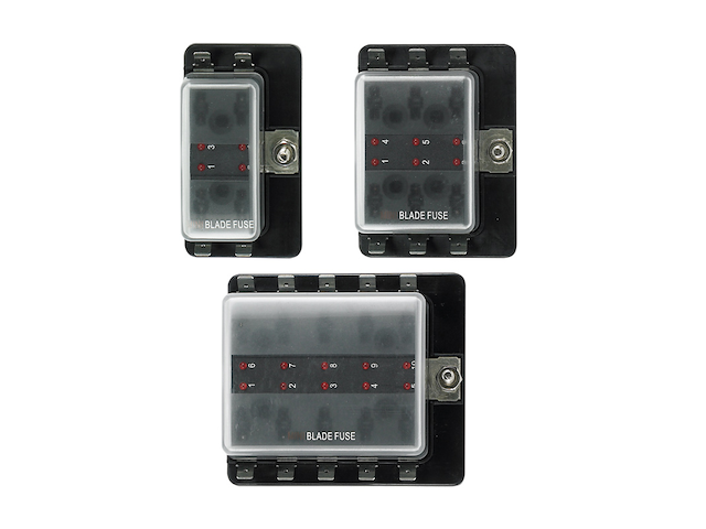 SCATOLA PORTAFUSIBILE A 6 LINEE