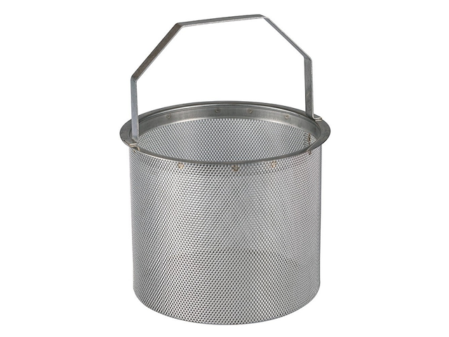 CESTELLO ACCIAIO INOX Ø 105 MM.