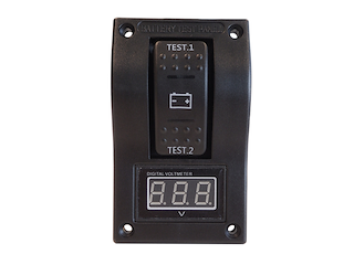 PANNELLO TEST BATTERIE