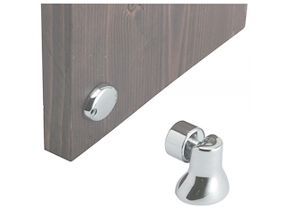 FERMA PORTA MAGNETICO OTTONE CROMATO