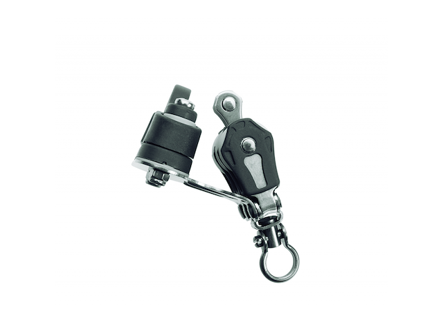 BOZZELLO TRIPLO GIREVOLE CON ARRICAVO E STROZZASCOTTA  - CIMA MAX Ø MM. 5