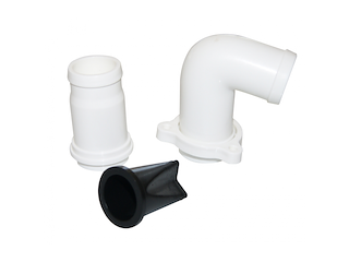 PORTAGOMMA DI SCARICO PER WC