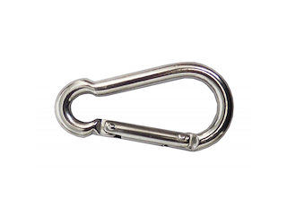 MOSCHETTONE INOX APERTURA TRASVERSALE Ø MM.10