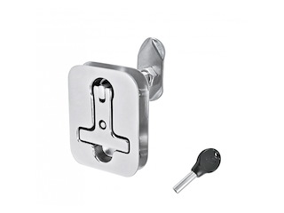 ALZAPAGLIOLO INOX CON CHIAVE