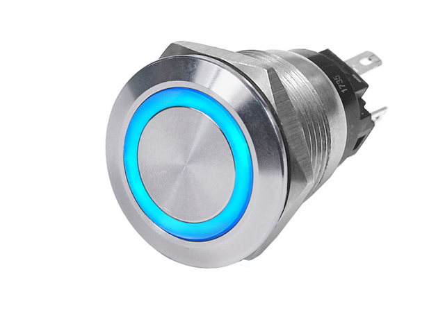 INTERRUTTORE A LED BLU OFF-(ON)