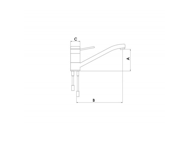 RUBINETTO MISCELATORE MM 120