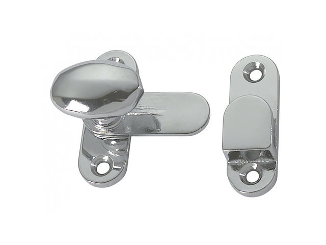 TAVELLA FERMAPORTA OTTONE CROMATO