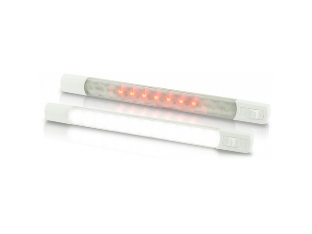 STRIP LED LUCE BIANCA/ROSSA 24V