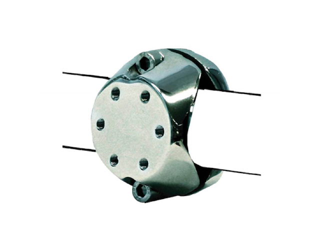 MORSETTO INOX PER TUBI Ø MM.30/35/40