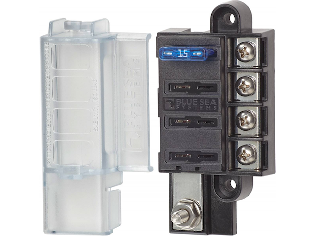 PORTA FUSIBILI ST BLADE COMPATTO CIRCUITI 8