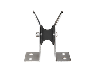 PASSACATENA INOX INCASSO MM 146 x 77