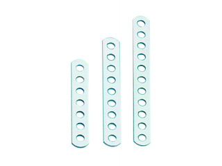 LANDA FORATA INOX MM. 100, Ø FORI 6MM.