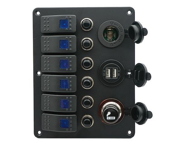 PANNELLO ELETTRICO NERO