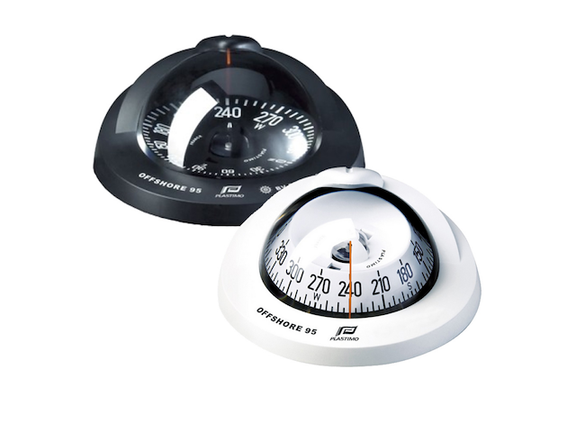 BUSSOLA BIANCA CON ROSA CONICA NERA