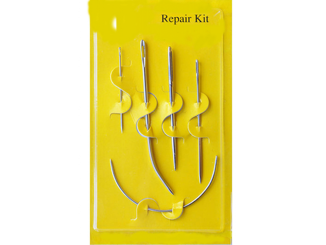 KIT 6PZ AGHI INOX PER CUCITURE