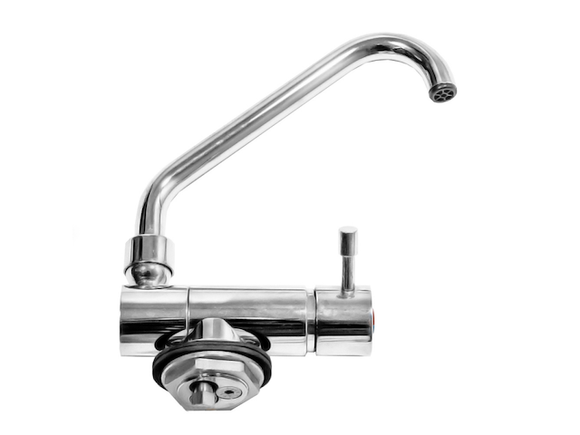 RUBINETTO MISCELATORE IN OTTONE CROMATO