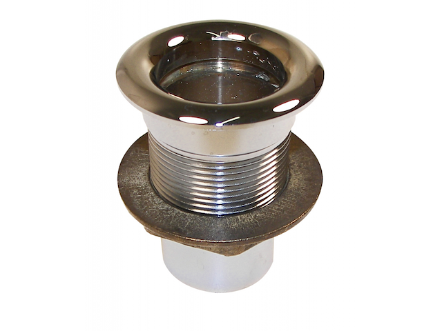 BOCCOLA PASSANTE IN OTTONE CROMATO