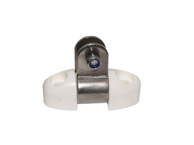 SUPPORTI A FORCELLA  IN ACCIAIO/NYLON