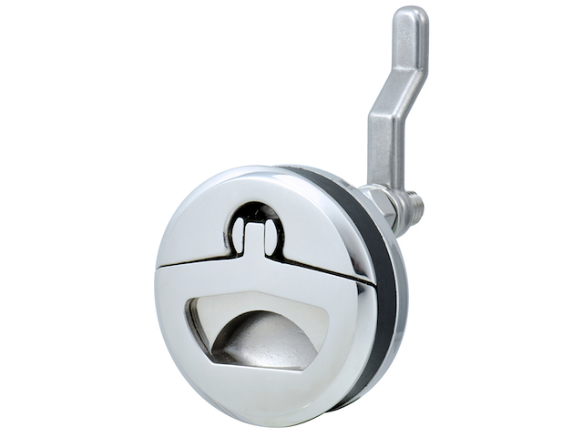 ALZAPAGLIOLO INOX CON CHIAVE