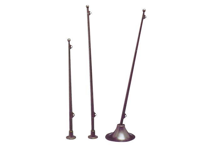 ASTA BANDIERA PER GOMMONI CON BASE INCOLLABILE CM.39