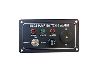 PANNELLO CON ALLARME PER POMPA DI SENTINA