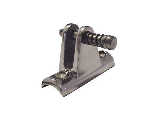 SUPPORTO A FORCELLA A BASE CONCAVA CON SPINETTA