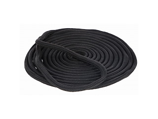 DOPPIA TRECCIA IMPIOMBATA Ø20MM X 12MT NERA