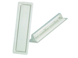 PRESA ARIA IN ABS BIANCA MM.420X120