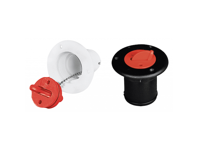 TAPPO IMBARCO CARBURANTE BIANCO Ø MM.50