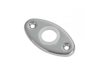 BOCCHETTA OVALE IN OTTONE CROMATO