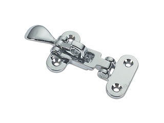 CERNIERA LUCCHETTO CROMATA 110X50 Chiusura Lucchetto