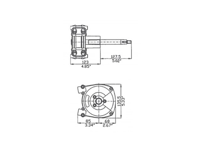 T72FC SCATOLA Sistema di guida T72FC