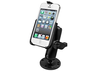 RAM MOUNT SUPPORTO PER APPLE IPHONE 5 e 5s RAM-MOUNT RAM-B-138-AP11U PER SUPERFICIE LISCIA, BARCA
