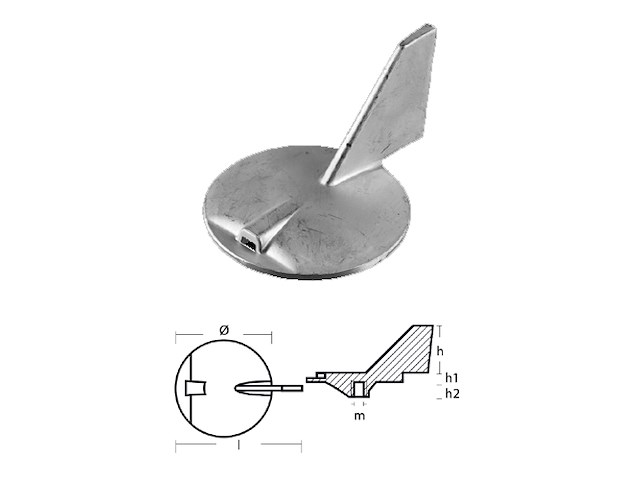 PINNA PER MOTORI - SERIE - YAMAHA 150/200 HP - SX - Pinna 150/200 HP DX