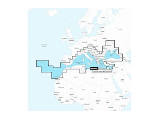 GARMIN navionics+ NSEU643L Mediterraneo e Mar Nero art 010-C1272-20