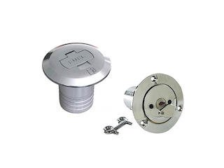 TAPPO IMBARCO FUEL 50MM DRITTO C/CHIAVE Tappi imbarco con chiave