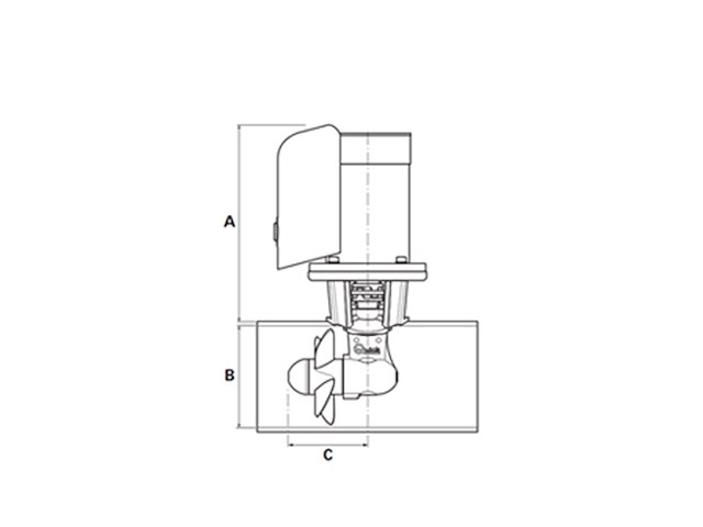 ELICA 40KGF 12V D.140MM  2.2KW Eliche elettriche Quick
