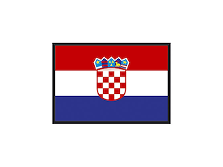 BANDIERA CROAZIA 20X30 Bandiera Croazia