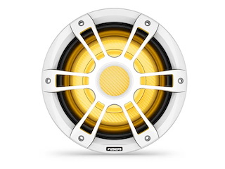 FUSION Subwoofer Nautico SG-SL103SPW da 10 600W con griglia Bianca Luci LED 010-02774-10