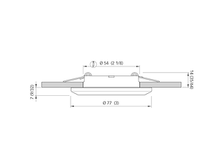 PLAFONIERA A LED Faretto MIRIAM