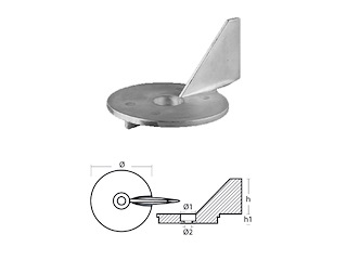 PINNA PER MOTORI - SERIE - FORMULA 60 HP PINNA SERIE FORMULA 60 HP